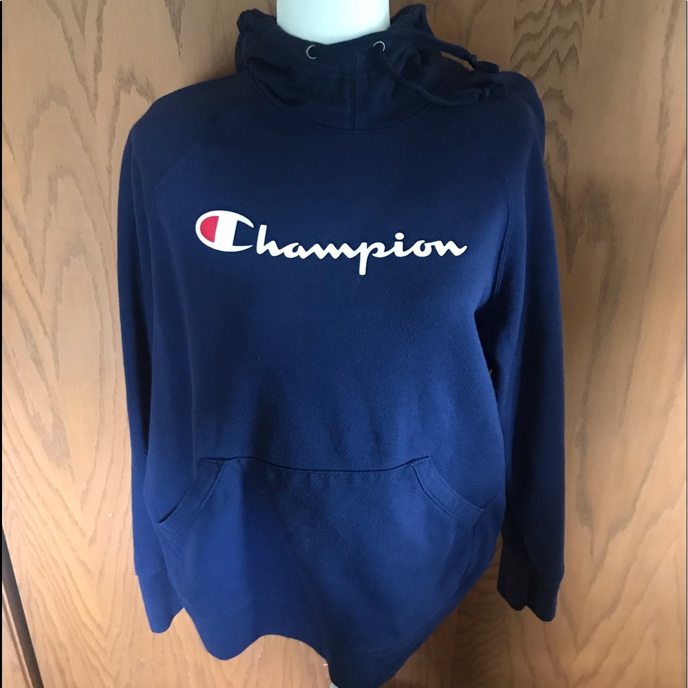 Navy Blue Champion Sweatshirt